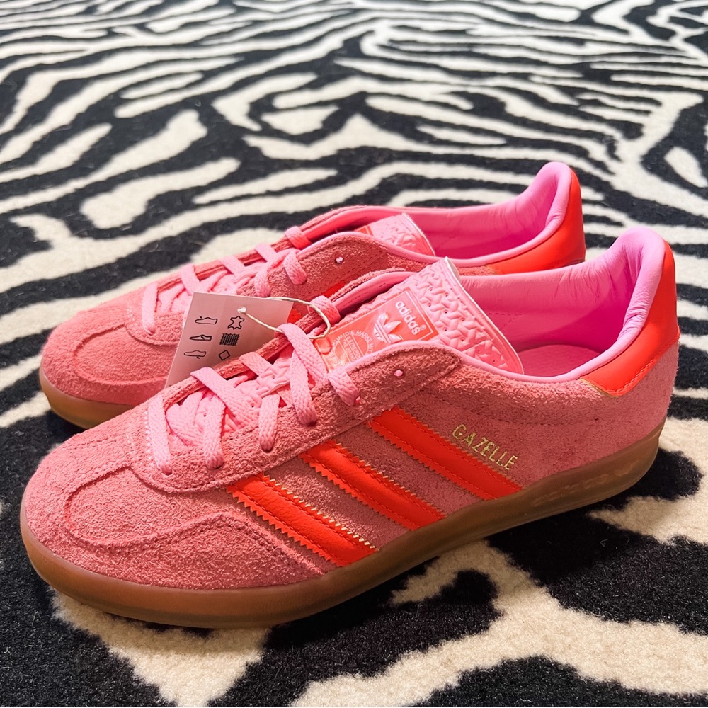 adidas Gazelle Pink Sneakers - Picture 8 of 16